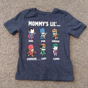 Boys superhero tee